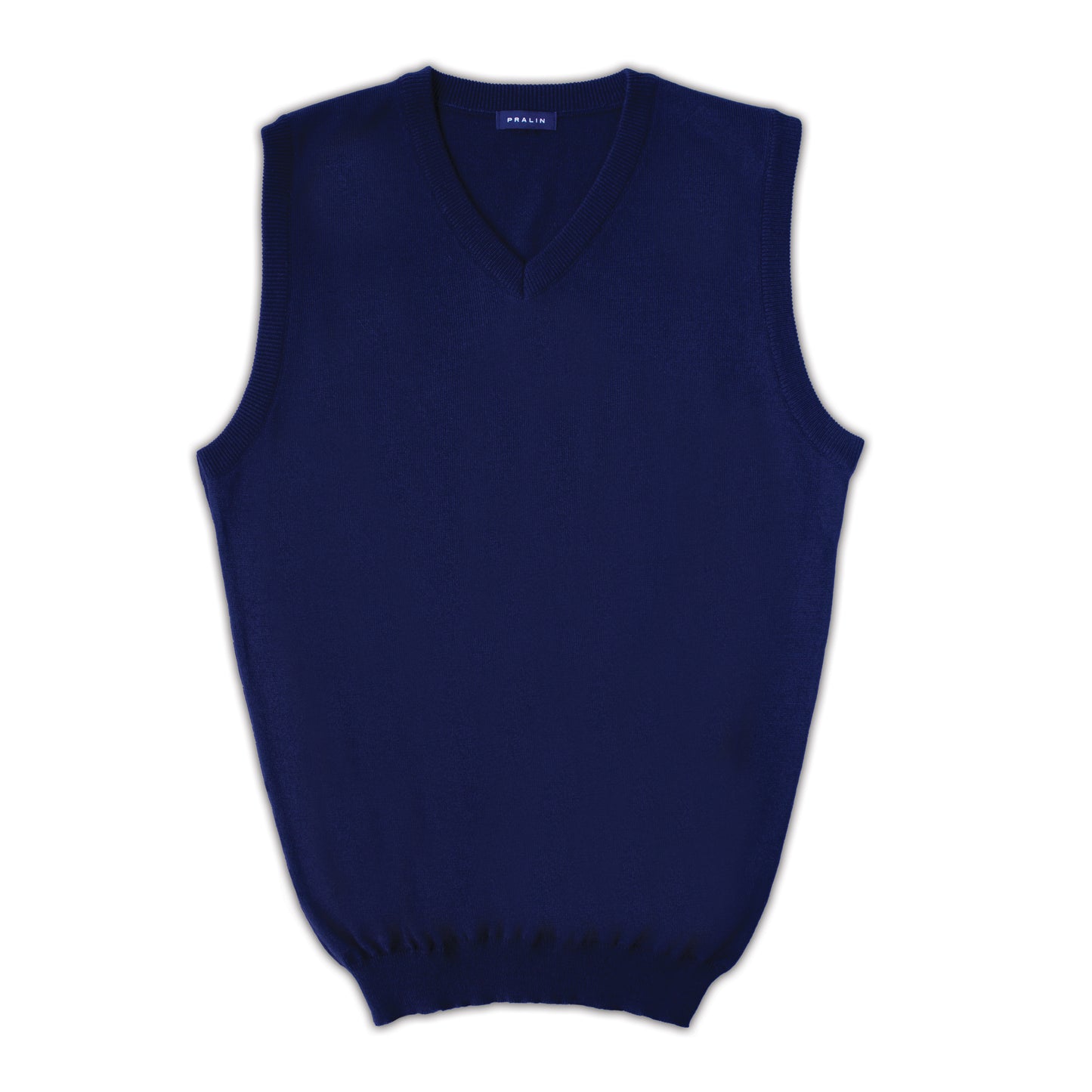 Chaleco Azul Marino con Cuello V para Hombre
