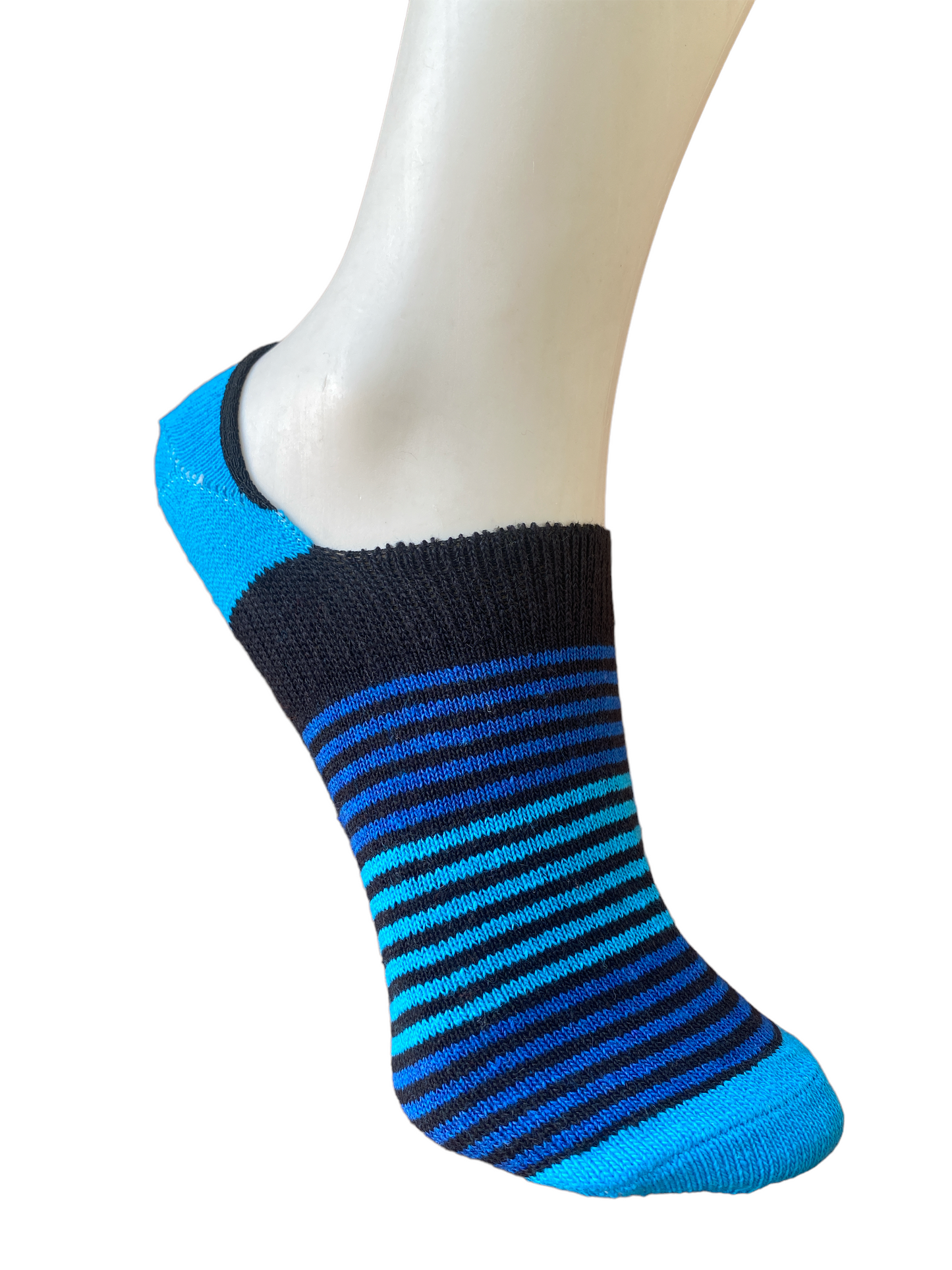 Calcetín Invisible Azul/Celeste para Niño