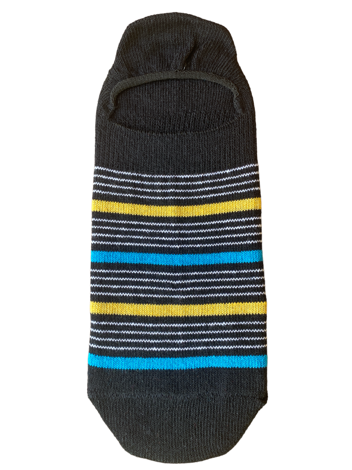 Calcetín Invisible Negro/Multicolor para Niño