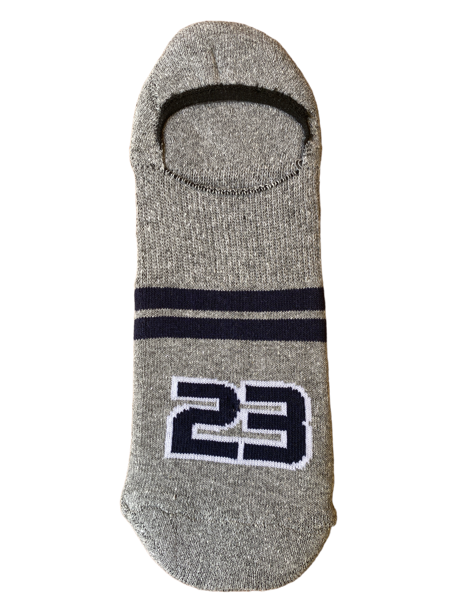 Calcetín Invisible Gris para Hombre
