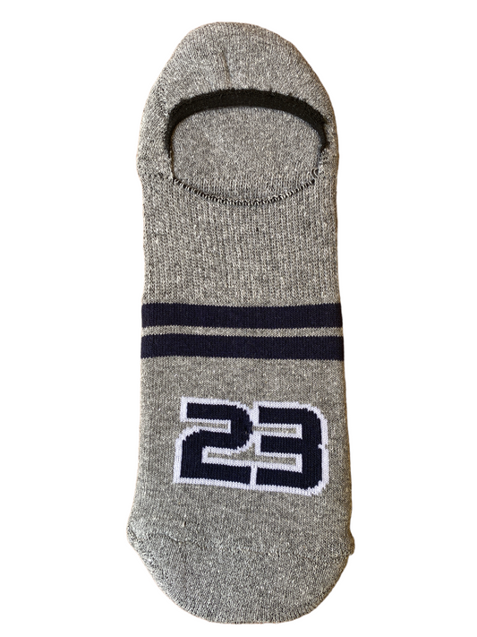 Calcetín Invisible Gris para Hombre